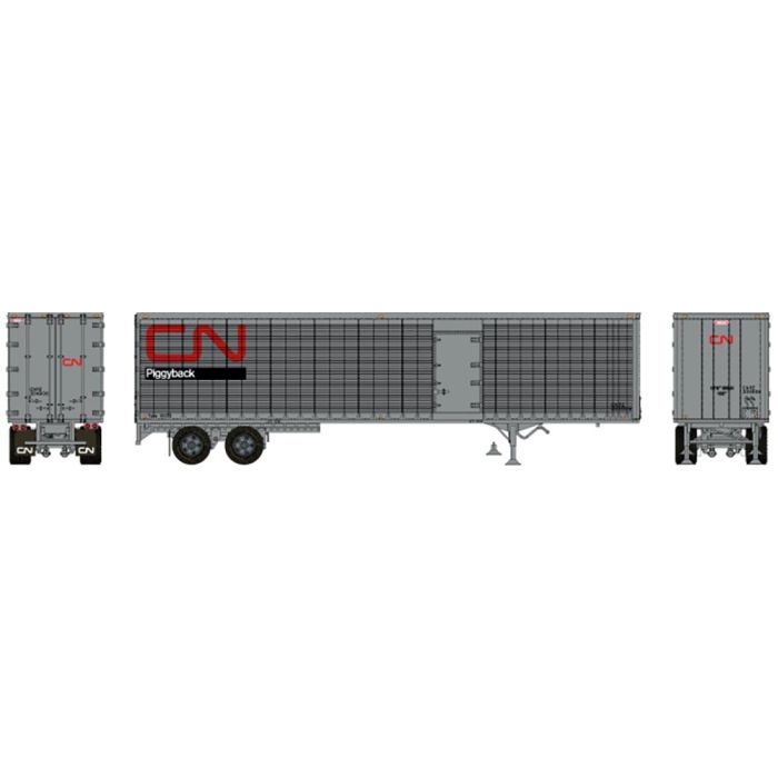 Rapido 403111 HO 45' Trailmobile Dry Van Trailer w/side door: CN Piggyback: