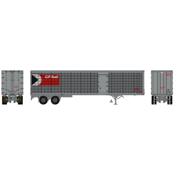 PREORDER Rapido 403113 HO 45' Trailmobile Dry Van Trailer w/side door: CP Rail: