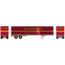 Rapido 403120 HO 45' Trailmobile Dry Van Trailer w/side door: Wilson's Truck Lines: