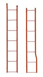Kadee KAD2101 40' PS-1 Box Car Ladder Set -- (Red Oxide) Includes Ends & Sides, HO Scale