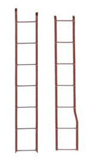 Kadee KAD2102 40' PS-1 Box Car Ladder Set -- (Box Car Red) Includes Ends & Sides, HO Scale