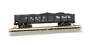 Bachmann 17254 40' Steel Gondola with Load - Ready to Run -- Denver & Rio Grande Western