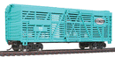 WalthersTrainline 931-1687 40' Stock Car - Ready to Run - New York Central (Jade Green, System Logo), HO Scale