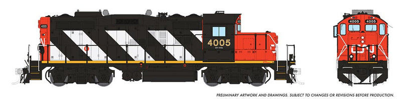 PREORDER Rapido 041002 HO GP9rm - Standard DC -- Canadian National