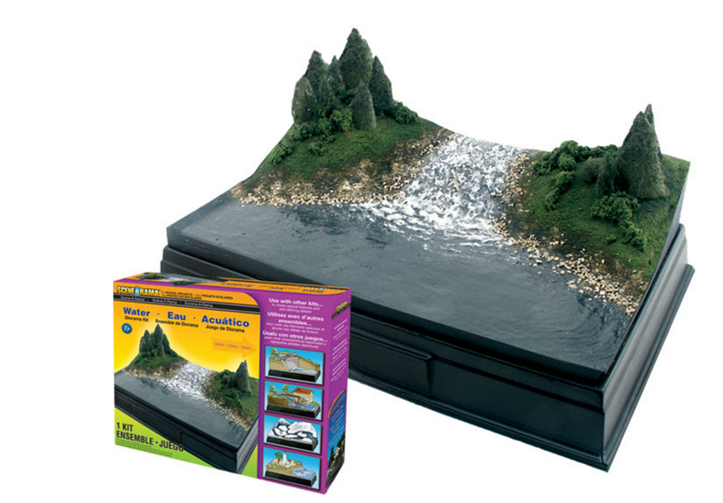 Woodland Scenics SP4113 Scene-A-Rama(TM) Diorama Kits -- Water, HO Scale