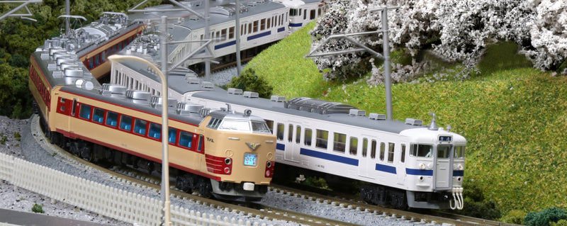 Series 415 Joban Line New Color 7-Car Set, N Scale