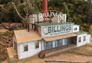 Bar Mills 171 Laser-Cut Wood Kit -- Billings Bakery, N Scale