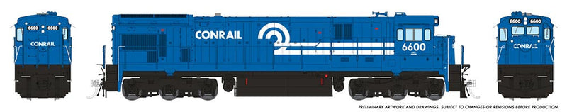 PREORDER Rapido 042512 HO GE C30-7 - ESU LokSound and DCC -- Conrail