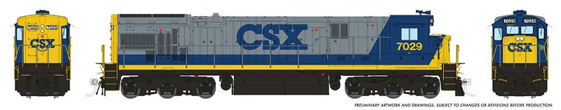 PREORDER Rapido 042014 HO GE C30-7 - Standard DC -- CSX