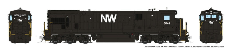 PREORDER Rapido 042524 HO GE C30-7 - ESU LokSound and DCC -- Norfolk & Western