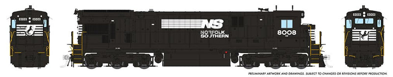 PREORDER Rapido 042026 HO GE C30-7 - Standard DC -- Norfolk Southern