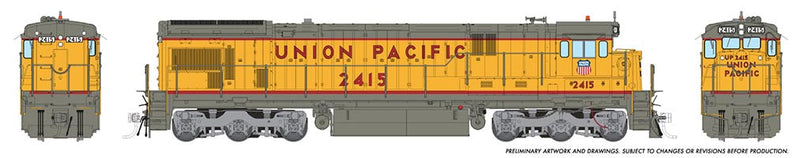 PREORDER Rapido 042529 HO GE C30-7 - ESU LokSound and DCC -- Union Pacific