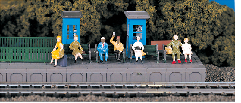 Bachmann 42342 SITTING PASSENGERS, HO