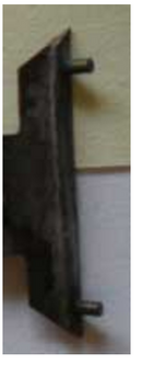 Cal-Scale Train Parts 437 HO Diesel Sun Shade w/Mounting Lugs (2), HO