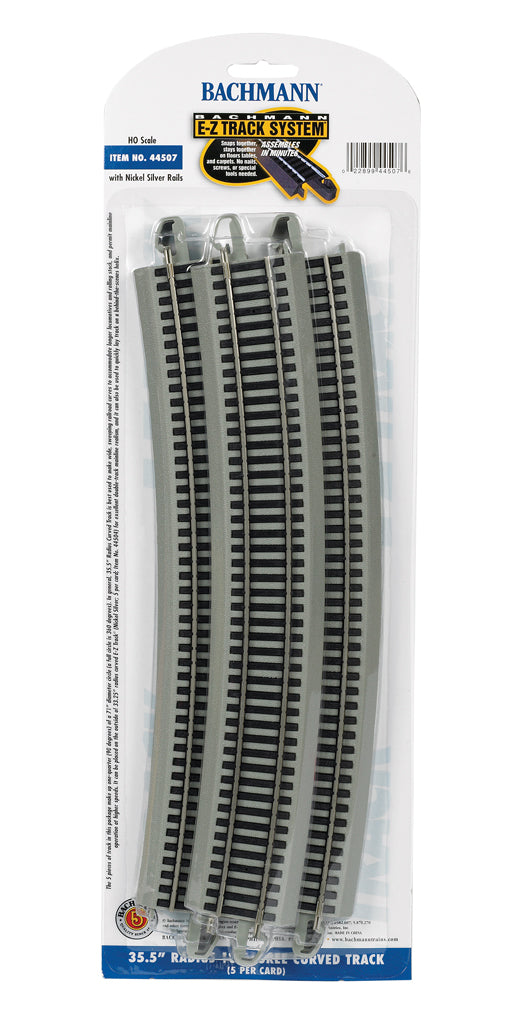 Bachmann 44507 35.50" Radius 18 Degree Curved, HO Scale