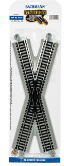 Bachmann 44540 E-Z Track HO Nickel Silver 30 DEGREE CROSSING...