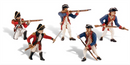 Woodland Scenics SP4454 Revolutionary War Soldiers Ss