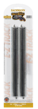 Bachmann 44815 10' STRAIGHT TRACK Ez (6), N Scale