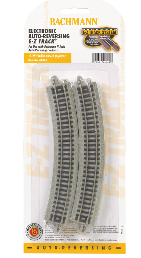 Bachmann 44849  NS AUTO REVERSE 11.25'RADIUS, N Scale