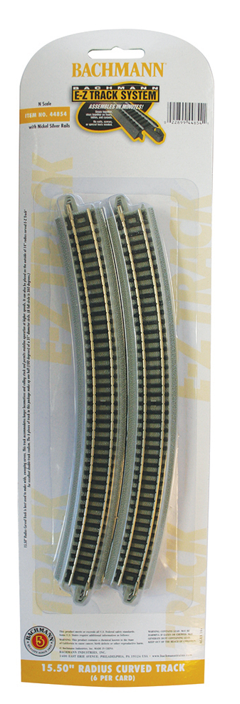 Bachmann 44854 15.50' RADIUS TRACK, N Scale