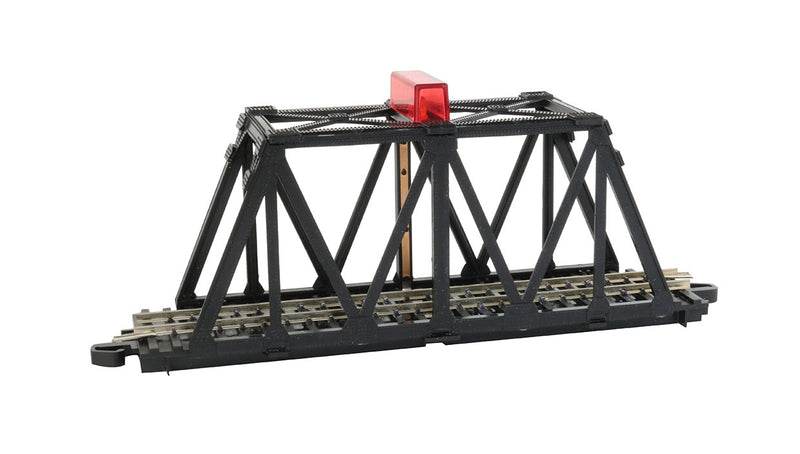 Bachmann 44873 E-Z Track Blinking Bridge N Scale - N Scale