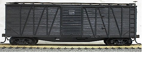 Accurail 4500 40' Outside Braced Boxcar (METAL DOORS & METAL ENDS), Undecorated, HO