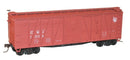 Accurail 4510 40' Single Sheath Wood Boxcar w/Steel Doors & Ends, Central New Jersey Built '19/'46, HO