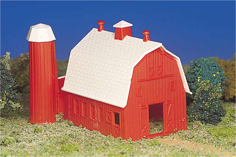 Bachmann 45151 BARN, Kit, HO