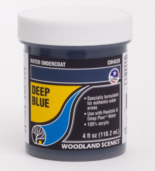Woodland Scenics CW4530 Water Undercoat - Deep Blue