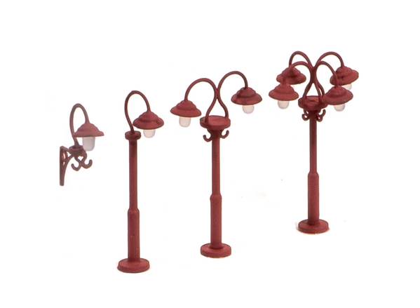 Ratio 453 Swan Necked Lamps, HO Scale