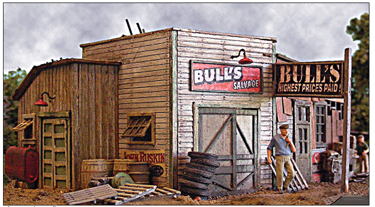 Bar Mills 454 Bull's Salvage, O Scale