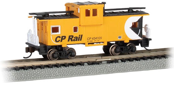 Bachmann 70764 36' Wide-Vision Caboose - Ready to Run - Silver Series(R) -- Canadian Pacific 434109, N Scale