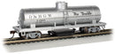 Bachmann 16310 Track Cleaning Tank Car - Ready to Run - Silver Series - Denver & Rio Grande Western X-2905 (silver, Water Service), HO Scale