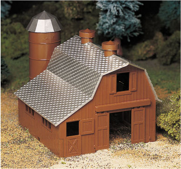 Bachmann 45602 DAIRY BARN Kit, O Scale