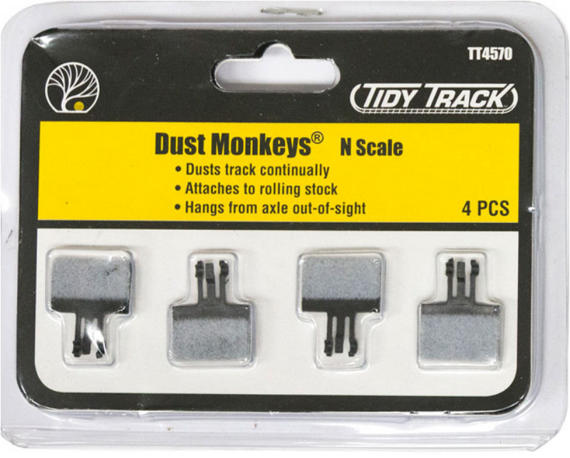 Woodland Scenics 4570 Dust Monkeys, N Scale