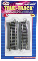 Atlas Model Railroad Co. 461  TT 1/2 18' RADIUS TRACK 4pk, HO