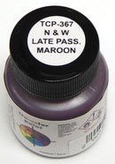 Tru-Color Paint TCP-367 N&W LT PASS CAR MAROON