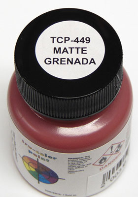 Tru-Color Paint TCP-449 MATTE GRANADA (REDDISH)