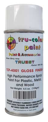 Tru-Color Paint TCP-4001 GLASS FINISH (CLEAR)SPRAY