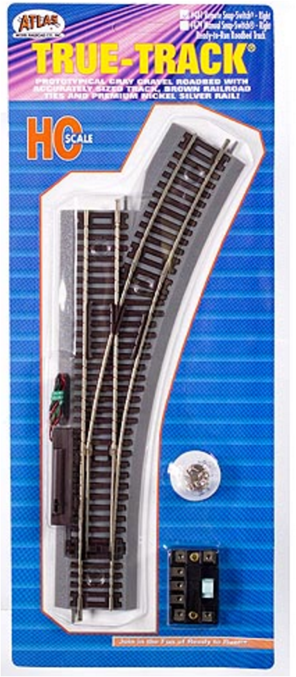 Atlas Model Railroad Co. 481  TT RH REMOTE SWITCH, HO