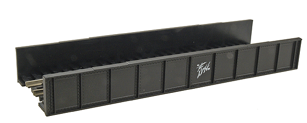 Atlas Model Railroad Co. 150-2549 Decorated Code 80 Plate-Girder Bridge -- Delaware & Hudson (black, white), N Scale