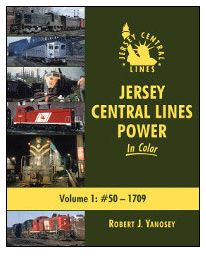 Morning Sun Books 1557 Jersey Central Lines Power In Color -- Volume 1: