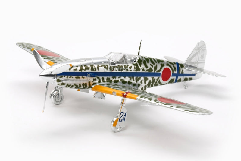 Tamiya 25420 KAWASAKI KI-61-ID HIEN (TONY) Silver Color Plated/Camo Decal, 1:72 Scale