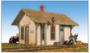 Monroe Models 493-2210 Hickson Depot - Kit - 4-1/4 x 3-1/4 x 2-1/2" 10.8 x 8.3 x 6.4cm, HO