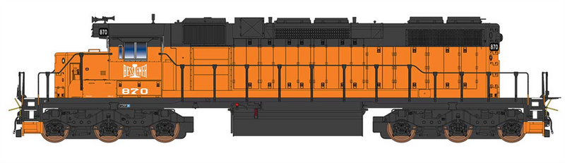 PREORDER InterMountain 493305S -04 SD38-2, W/DCC & Sound, Bessemer & Lake Erie