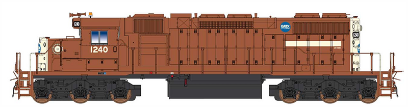 PREORDER InterMountain 493313S-02 SD38-2, W/DCC & Sound, GATX ex-Reserve Mining