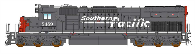 PREORDER InterMountain 49403(S)-04 SD40T-2 W/DCC & Sound, Southern Pacific - Speed Lettering