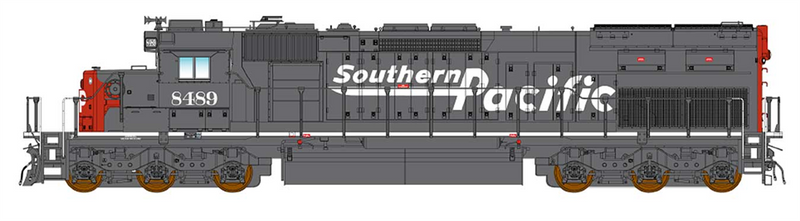 PREORDER InterMountain 49403(S)-01 SD40T-2 W/DCC & Sound, Southern Pacific - Speed Lettering