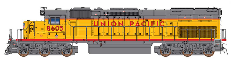 PREORDER InterMountain 49406(S)-03 SD40T-2 W/DCC & Sound, Union Pacific