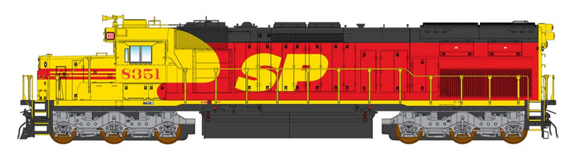 PREORDER InterMountain 49409(S)-03 SD40T-2 W/DCC & Sound, SP/SF Kodachrome - Snoot